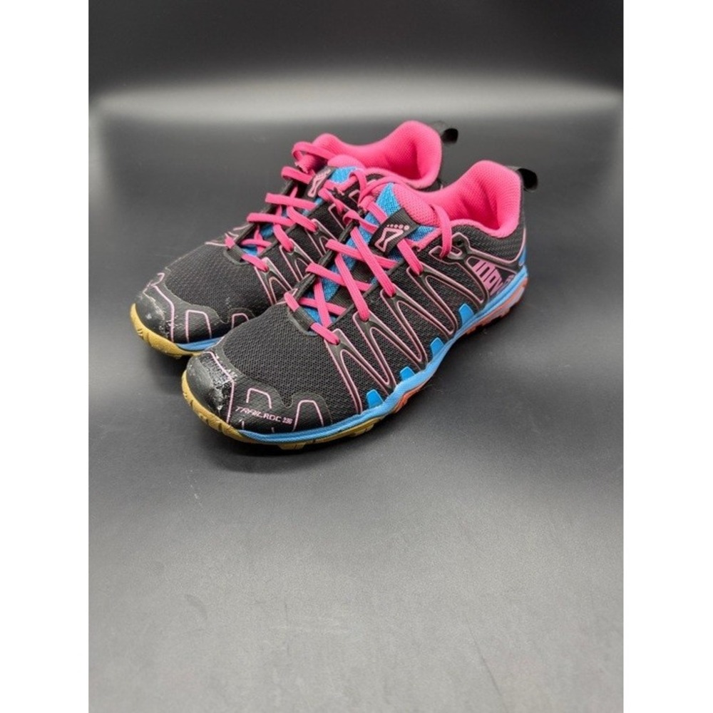 Inov-8 Trailroc 236 Womens Trail Running Shoes Black Pink Blue 6.5 FO393